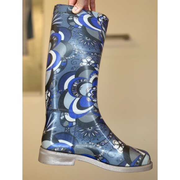 Emilio Pucci Rain Boots - Picture 3 of 4